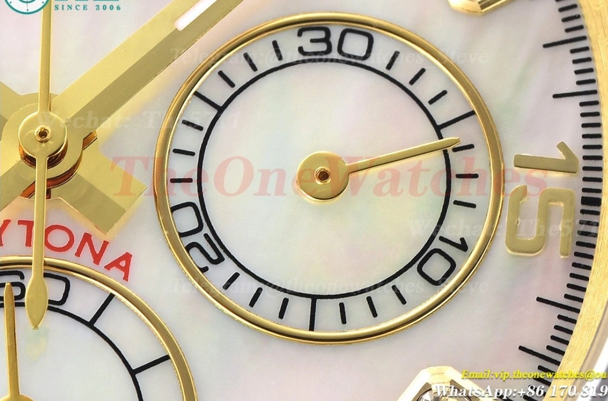 A3836 YG RU Mop 40mm Dial GDF Daytona 0510